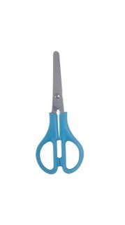 TESOURA ESCOLAR CIS KS-125 COLORIDA